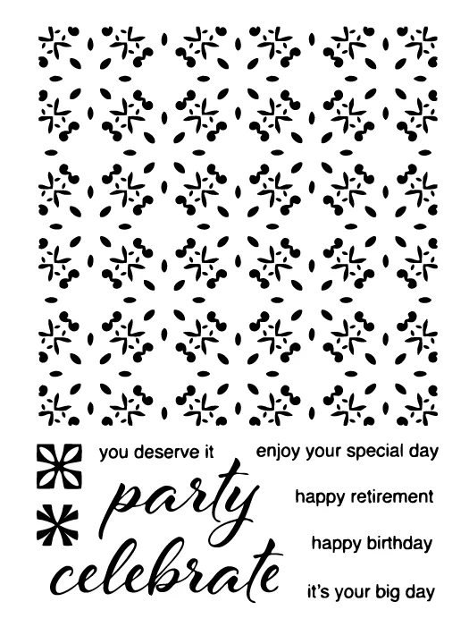 Фон прозрачные штампы для скрапбукинга сделай сам/изготовления открыток/Детские