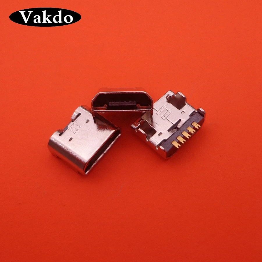 100 шт./лот Micro mini USB гнездовой разъем для ремонта док станции LG Intuition T375 V700 V410 VK815