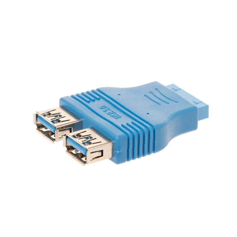 Двойной USB 3 0 Тип (мама) 20 контактный разъем материнская плата Женская заголовка