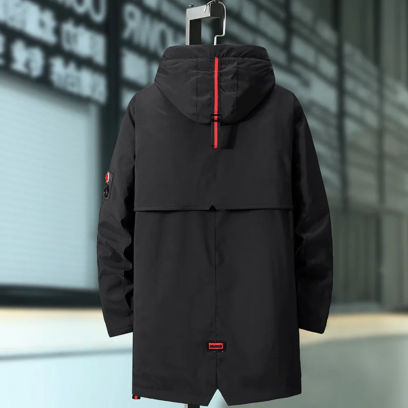 Размера плюс 5XL 6XL 7XL 8XL 9XL 10XL мужская с капюшоном и воротником зимние теплые куртки