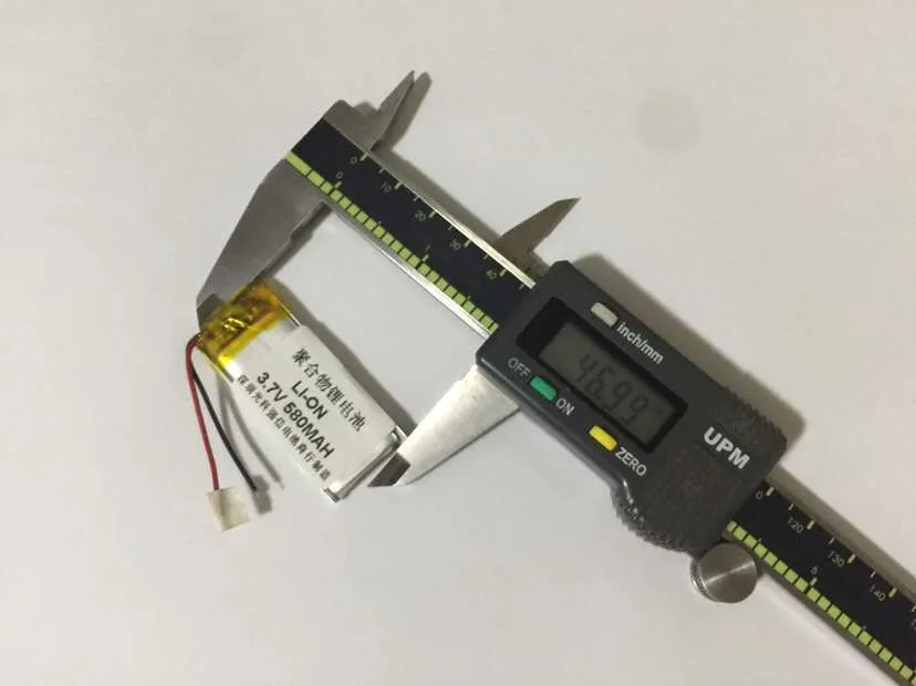 Купите больше дешевых полимерных литиевых батарей 3 7 в 452047 580 мАч MP4