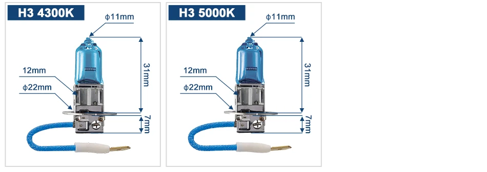 Philips H7 H4 H3 H1 H11 H8 HB3 HB4 9005 9006 галогенные лампы 12V Diamond Vision 5000K Окончательный белый светильник автомобильные аксессуары для автомобильных фар комплект из 2 предметов