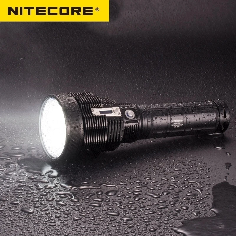 Лампа для поиска NITECORE TM38 Cree XHP35 HI D4 MAX. Светодиодный фонарик 1400 лм с аккумулятором |