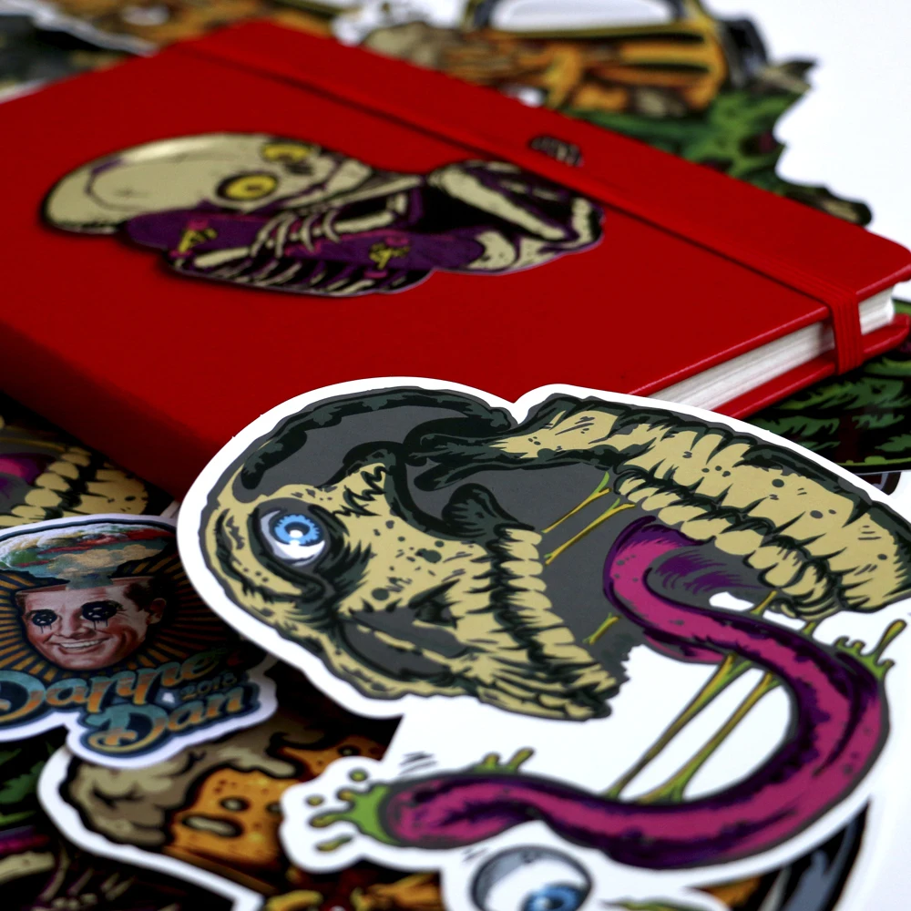 Пользовательский логотип наклейка для дневника милые эстетические кавайные