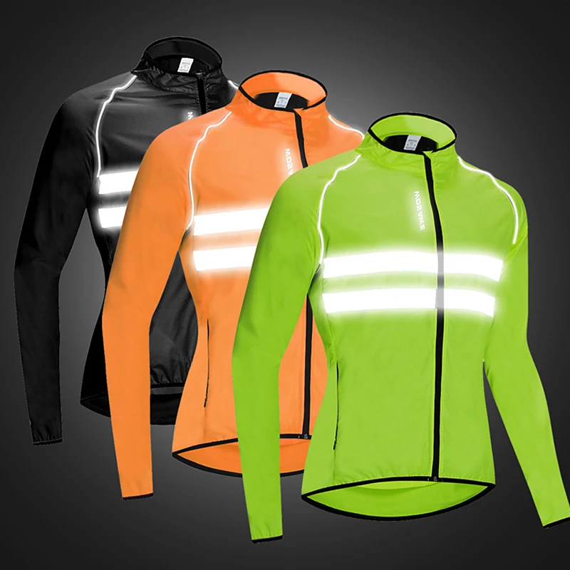 Светоотражающая куртка с длинными рукавами для мотокросса горного велосипеда