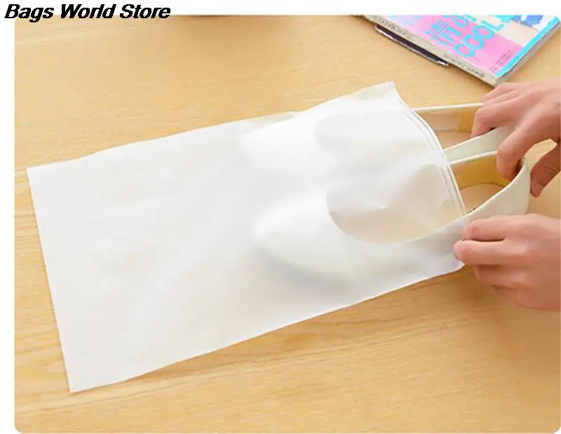 Женские полупрозрачные носки на молнии 4 размера для обуви косметичка