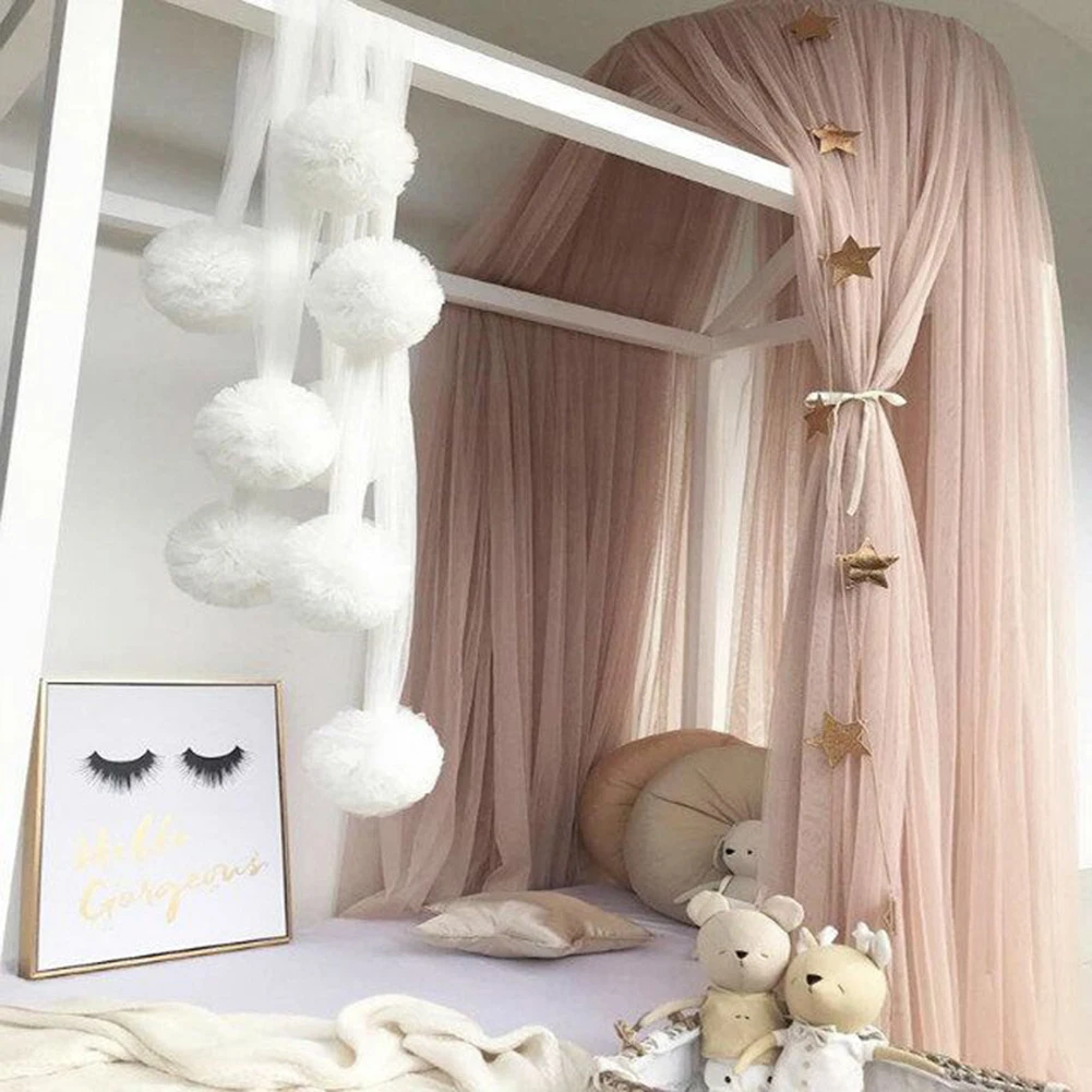 Украшение для детской комнаты гирлянда марлевые шарики свадьбы или вечерние