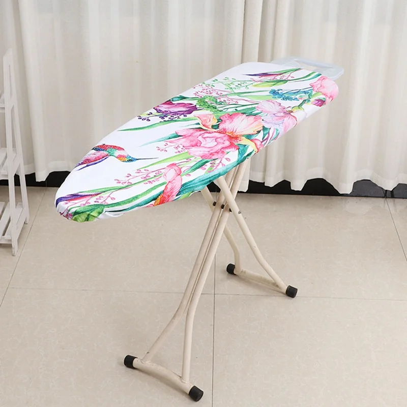 

140*50CM Fabric Cloth Printed Ironing Board Cover Protective Press Non-slip Thick Colorful Ironing Board Covers
