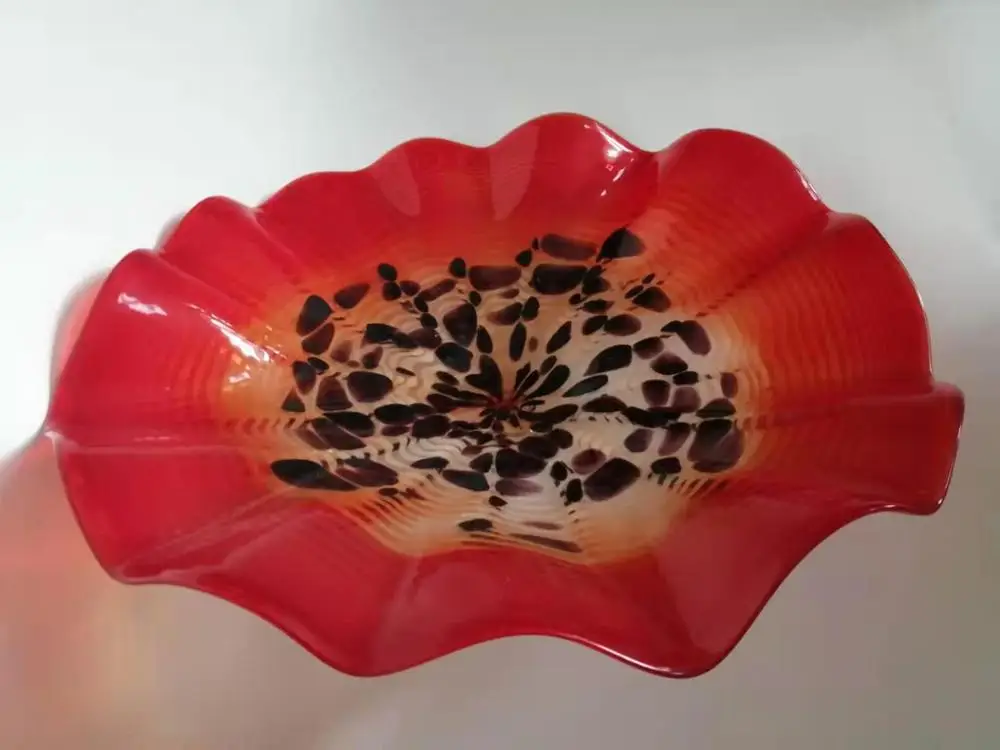 Современный Настенный декор из муранского стекла модные декоративные пластины