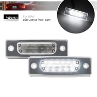 for bmw 7series e32 1987 1994 5series e34 87 96 m5 e34 88 95 canbus led license plate lights bimmer rear tag lamps parking light