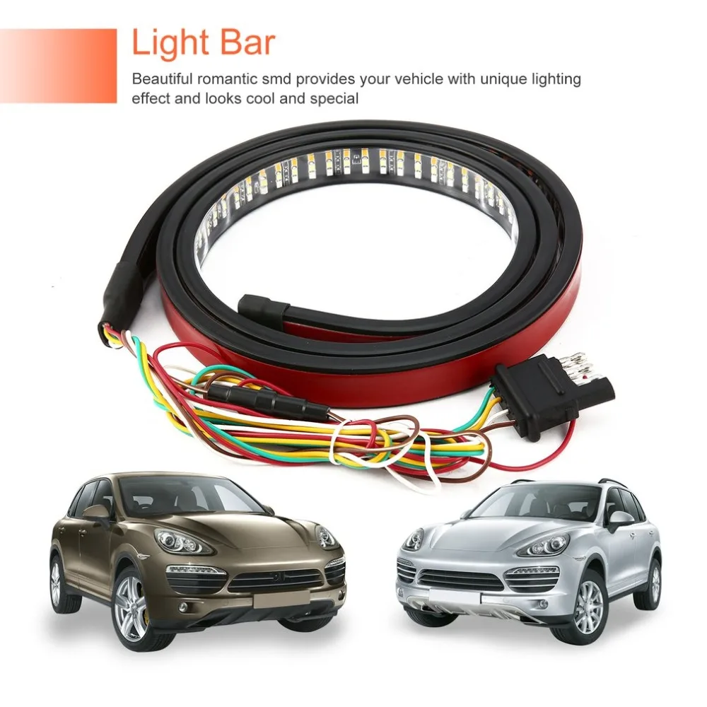 Тройсветодиодный Светодиодная лента 60 дюймов для боковой двери грузовика