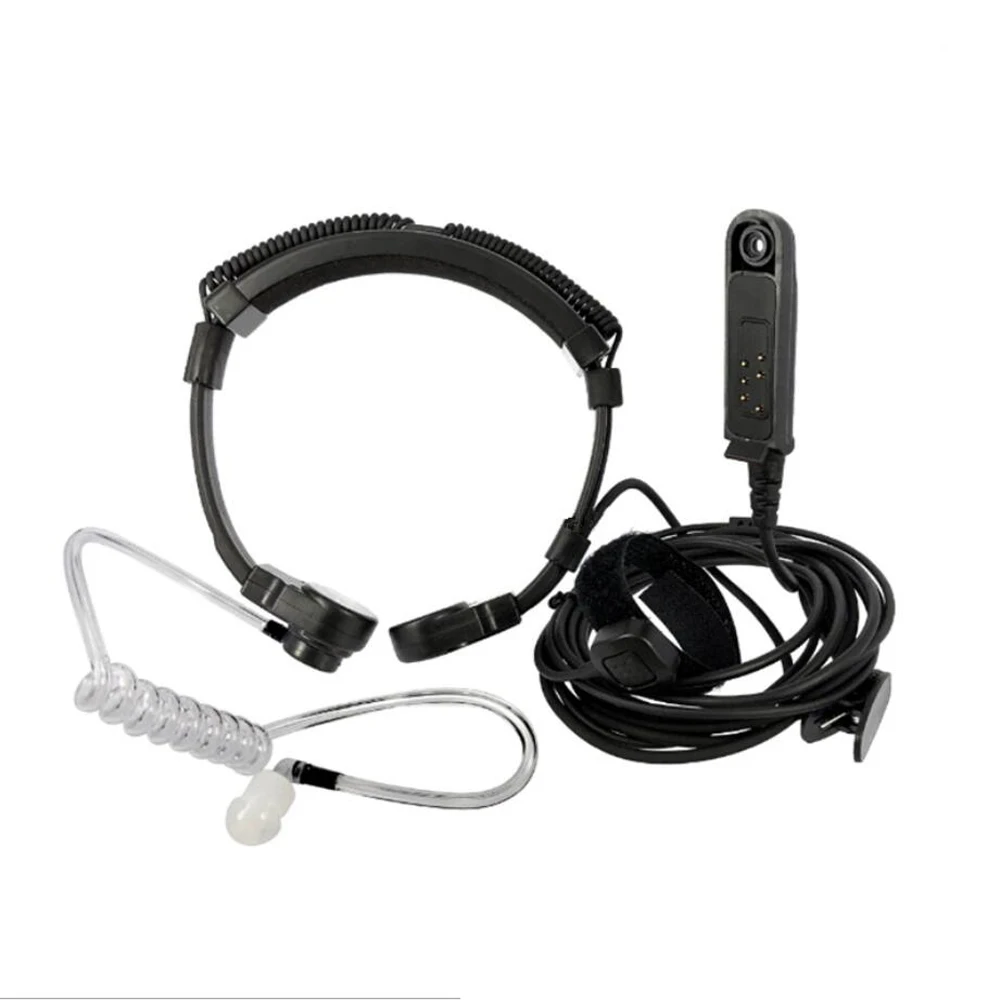 Для радио Baofeng UV 9R Plus BF 9700 A58 микрофон для горловой вибрации XR Air Tube гарнитура GT 3WP UV9R