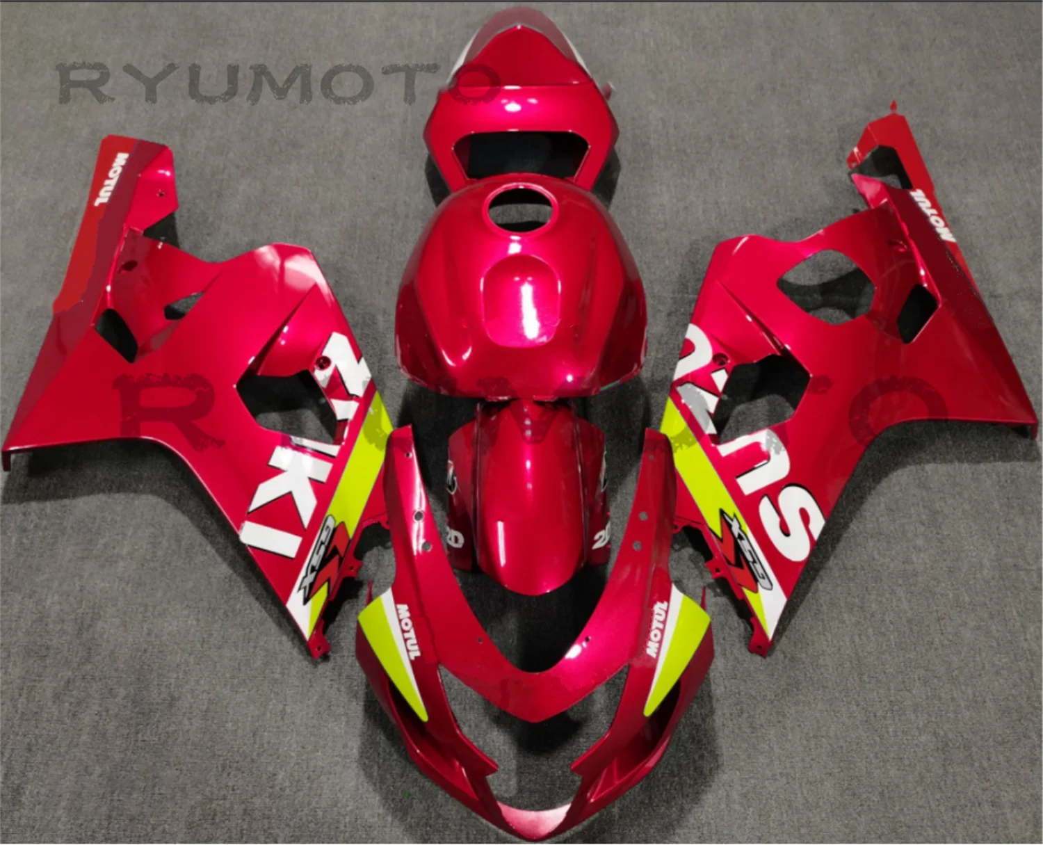 

Новинка, Обтекатели для литья под давлением ABS для мотоциклов Suzuki GSXR600 GSXR750 GSXR 600 750 K4 2004 2005 04 05, обтекатели