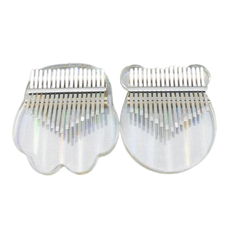 

Acrylic Kalimba Thumb Piano for Beginners Girls Kid Finger Piano Gifts