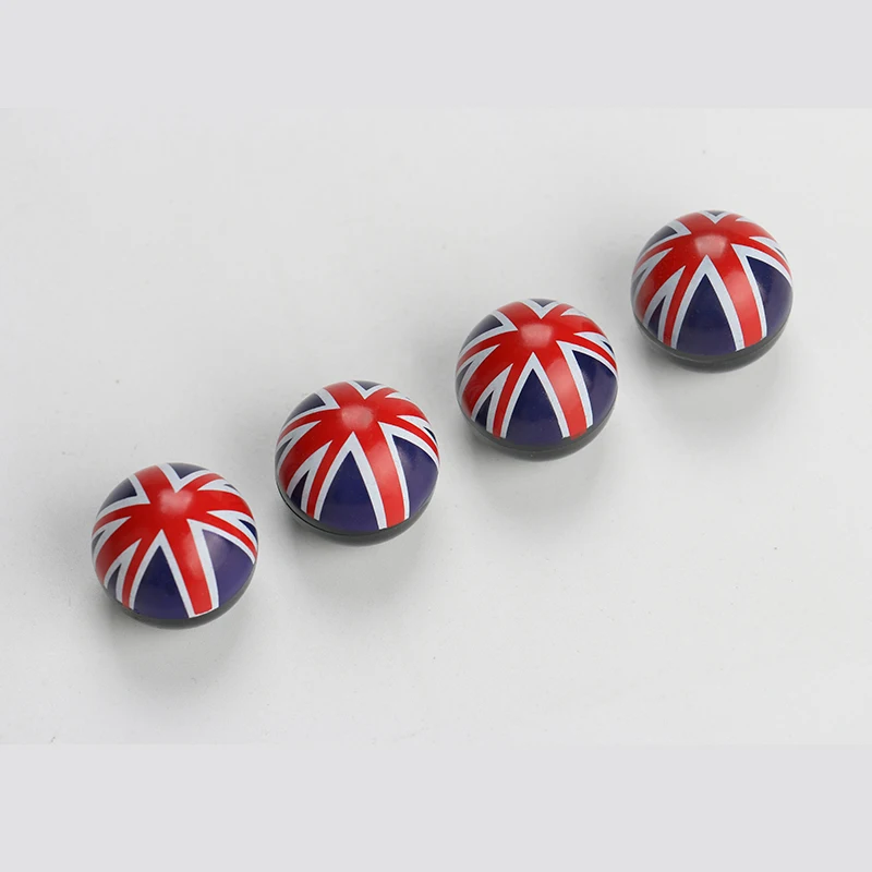 4 шт. Флаг Великобритании велосипедные мото эмотивы колпачок на клапан