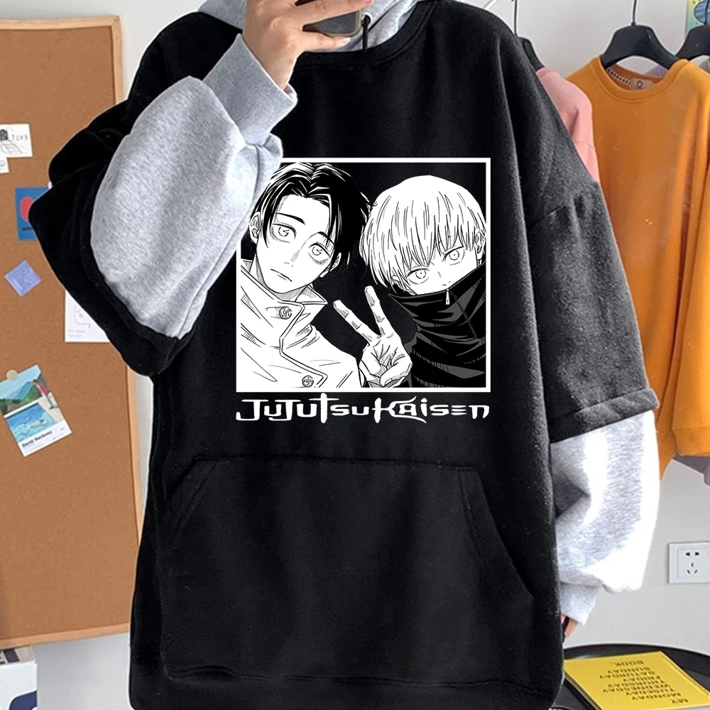 

2021 Hot Jujutsu Kaisen Anime Okkotsu Yta Inumaki Toge Hoodie Hiphop Sweatshirt