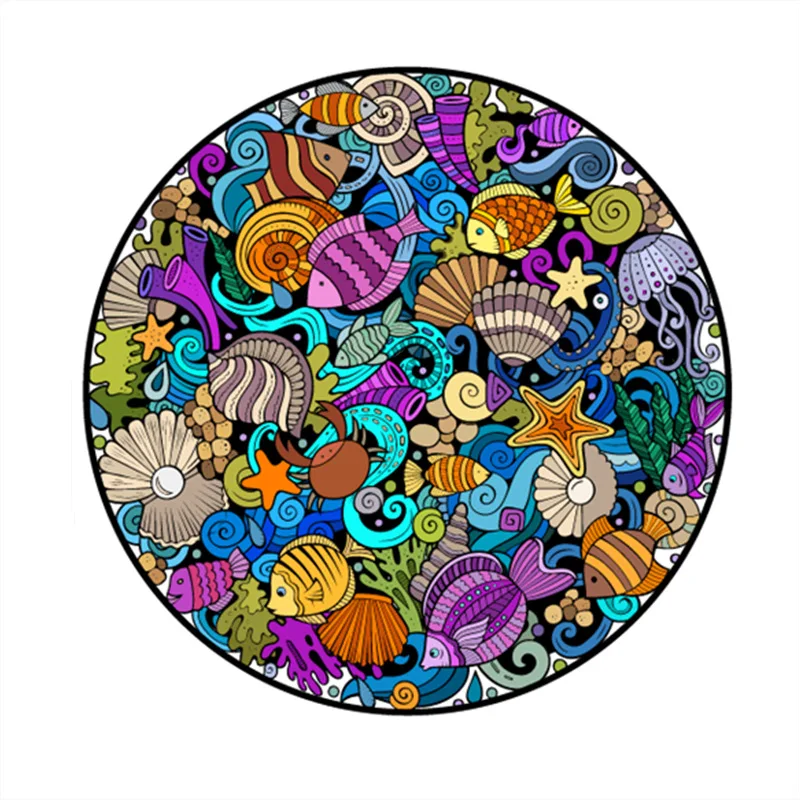 

3D shaped wooden jigsaw puzzle fox wooden jigsaw puzzle irregular jigsaw puzzle children's educational toys