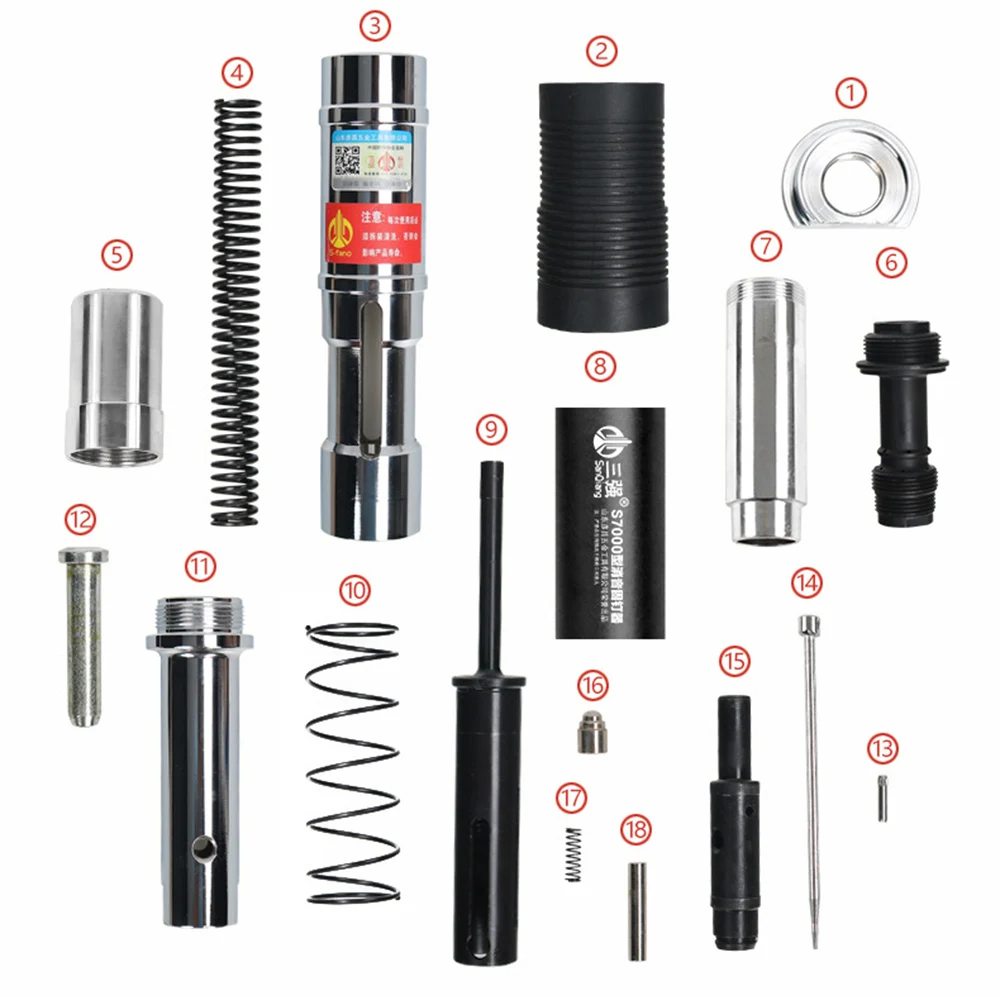 Гвоздезабивной пистолет для потолка автоматический шлаковый пылезащитный