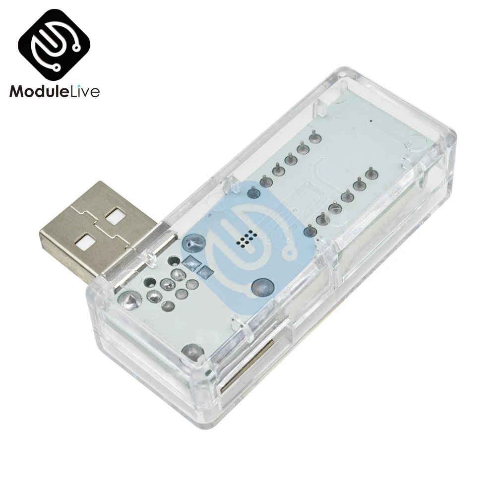 Новый цифровой дисплей мини USB измеритель напряжения тока тестер батареи