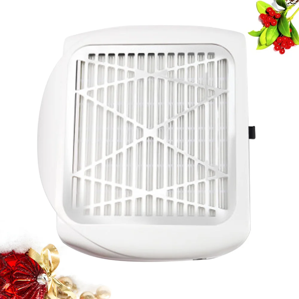 

Nail Dust Collector with Filter 80W High Power Vacuum Cleaner Suction Dust Collector Machine Nail Fan Art Salon Equipment with U