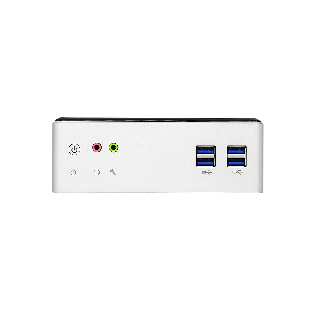 TOP 10th Gen Computer Intel i7-10510U 4 Core 2*DDR4 64GB M.2 SSD 2*LANs 4K HTPC Windows 10 Linux 8*USB USB-C HDMI DP AC WiFi | Компьютеры