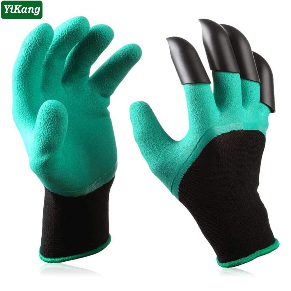 Садовые перчатки рабочие Прихватки из АБС пластика для садовых садов|Бытовые