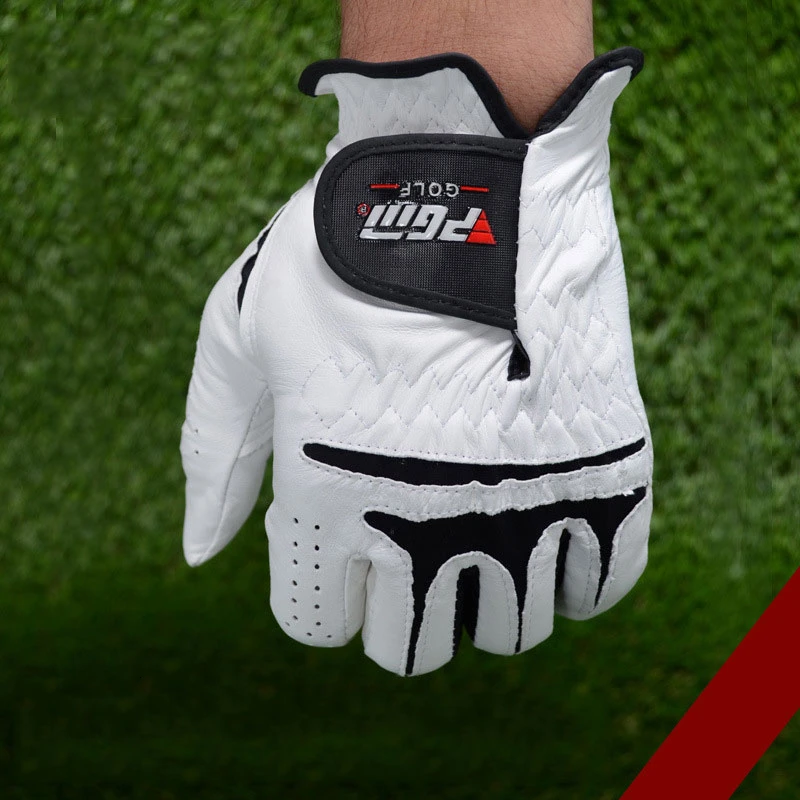 PGM 1 шт. мужские перчатки для гольфа левой и правой руки мягкие дышащие из чистой