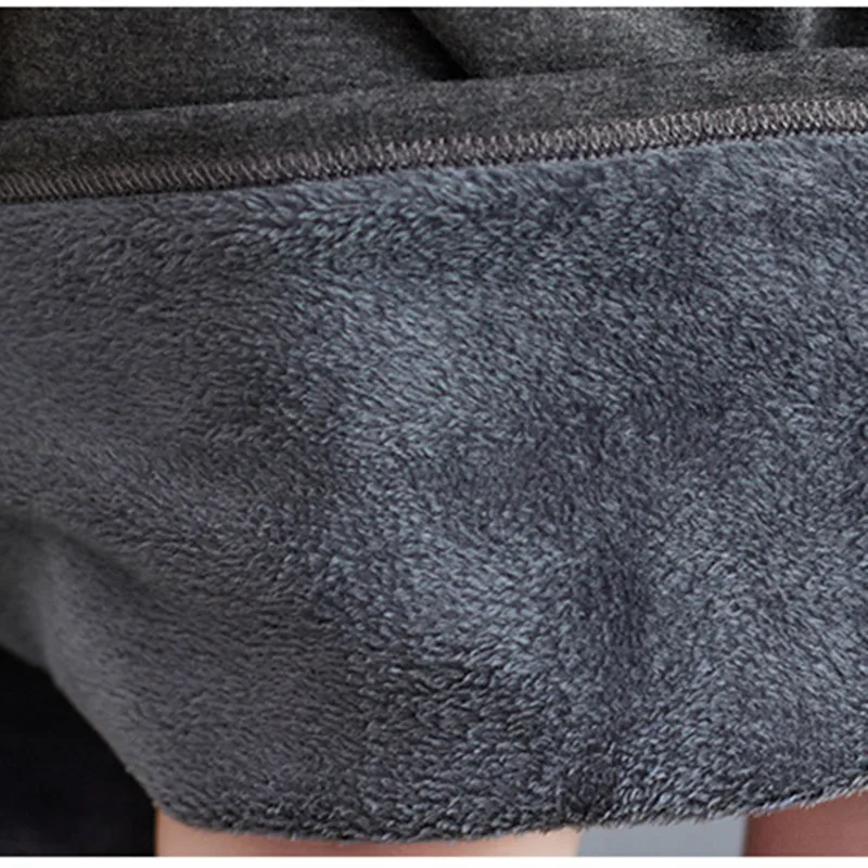 

Johnature New Casual Thicken Warm Patchwork Loose Women Dresses 2021 Winter Turtleneck Big Pockets Female Dress