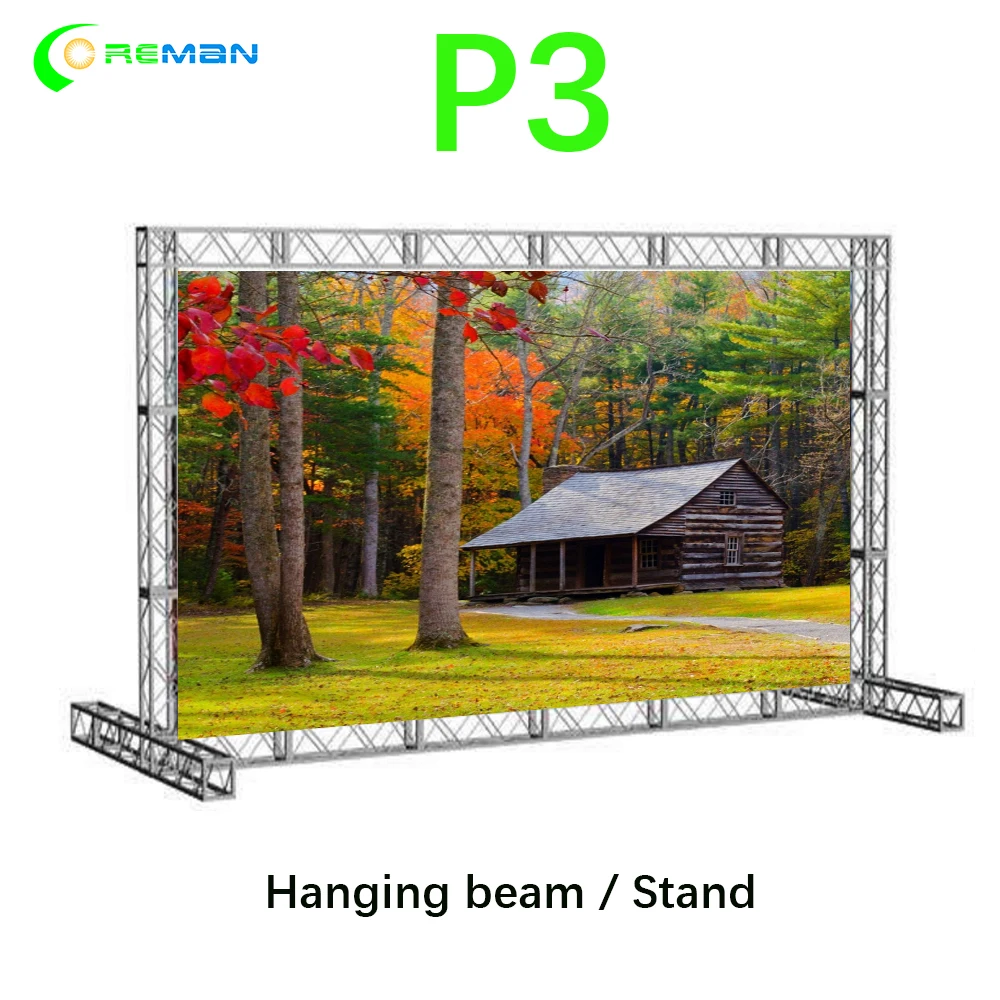 Модуль светодиодной матрицы P3 rgb полноцветная панель 192X96/p3 светодиодный