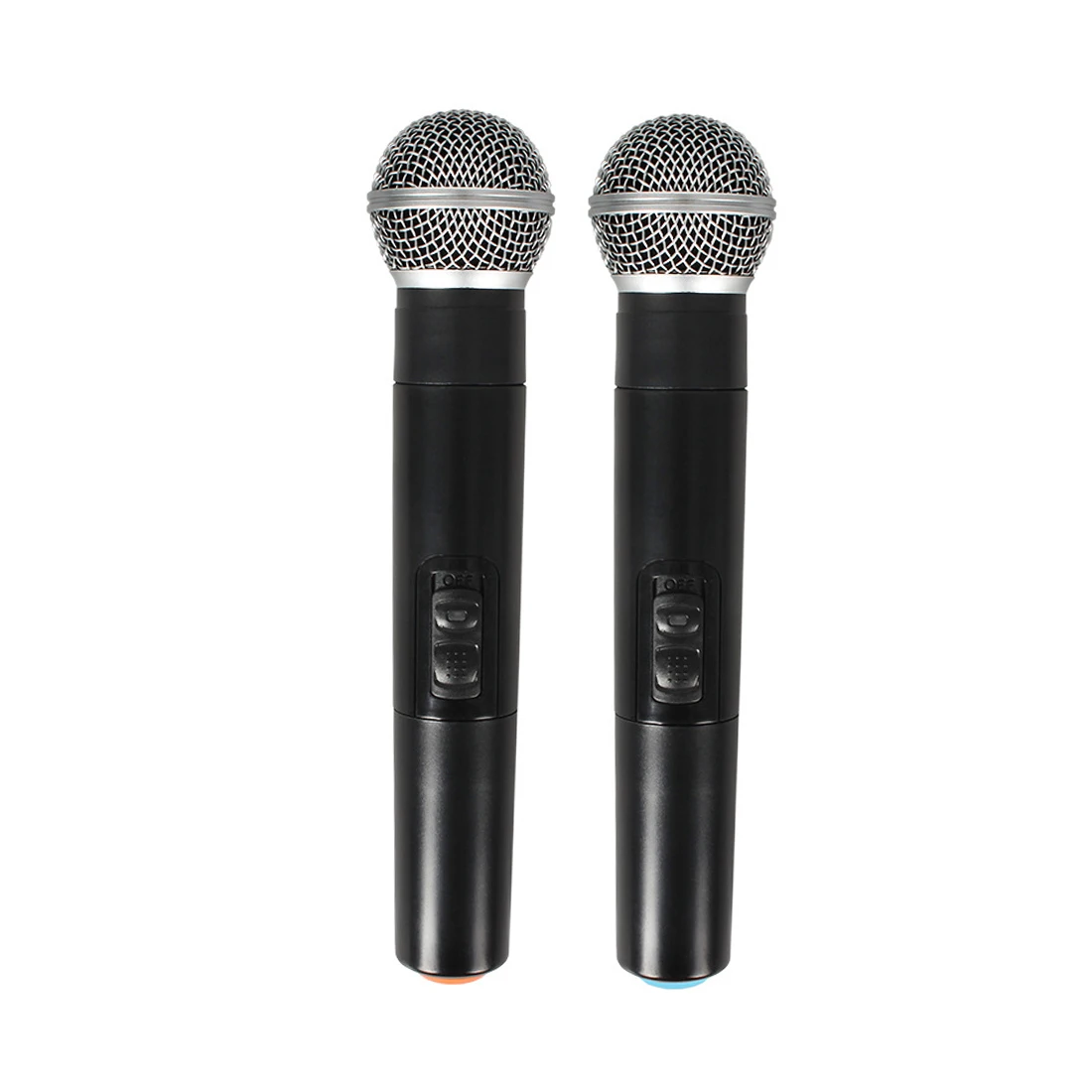 

2 Handheld VHF Frequencies Dynamic Capsule 2 channels Wireless Microphone for Karaoke System Microfone Sem Fio Mic Micro