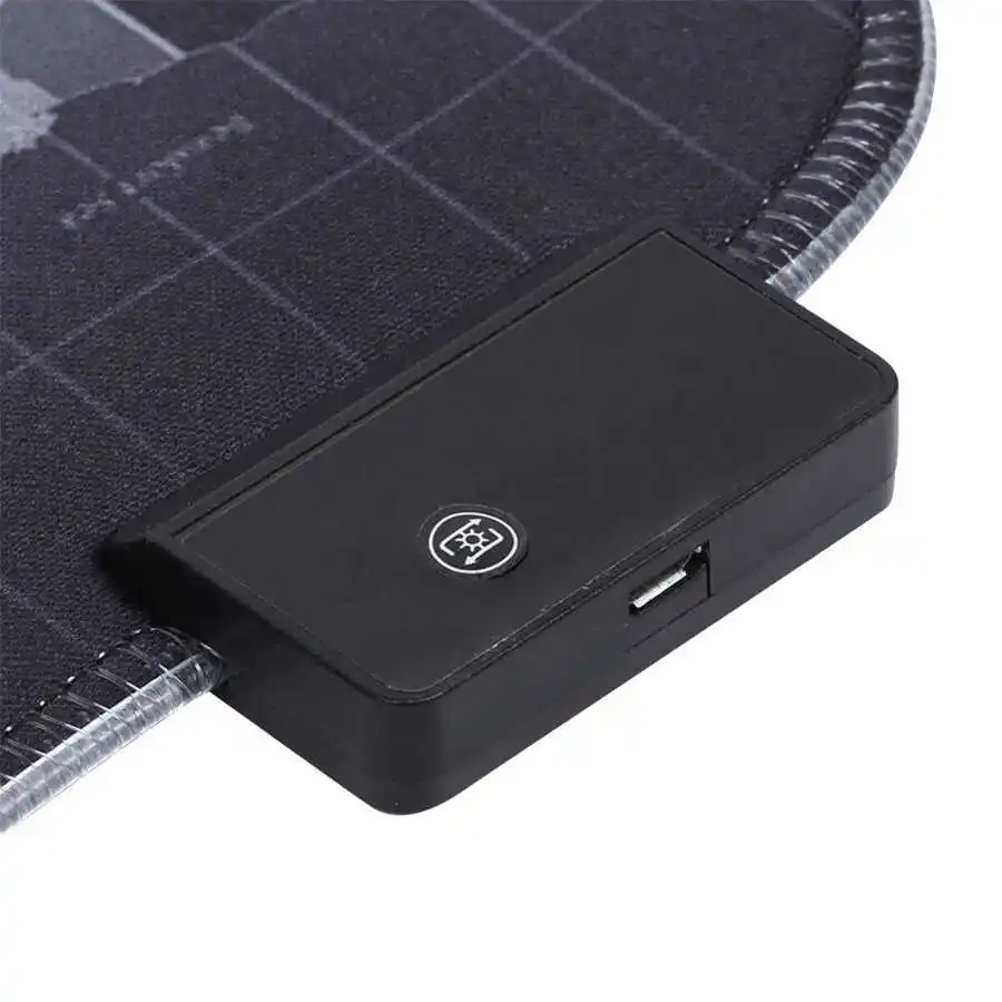 RGB коврик для мыши светящийся игровой с большой картой мира водонепроницаемый