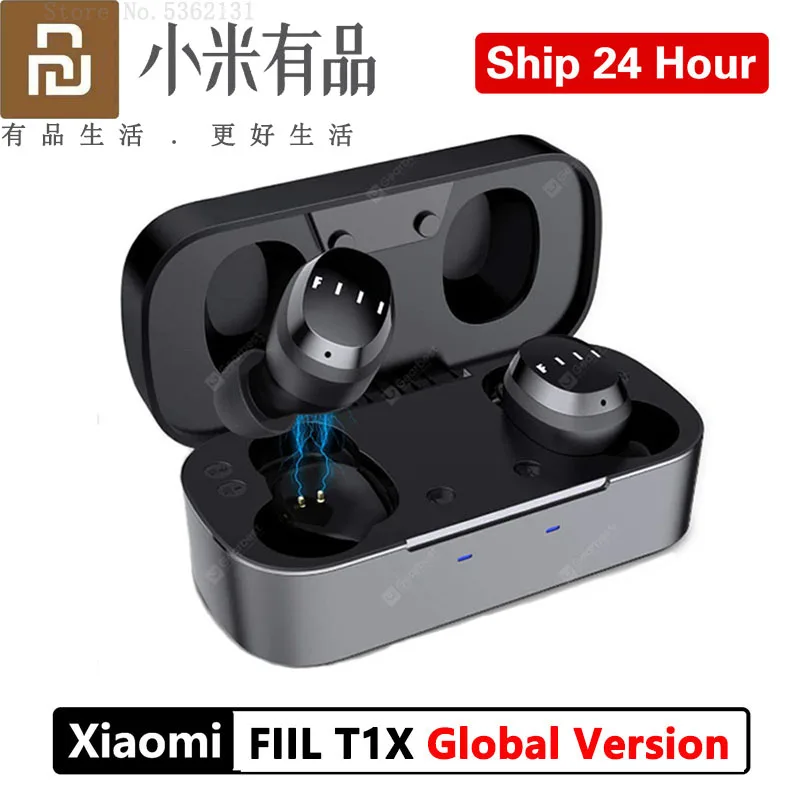 

Global Version FIIL T1X TWS True Wireless Earbuds Sports Earphone Voice Control Noise Reduction Bluetooth-compatible For Youpin