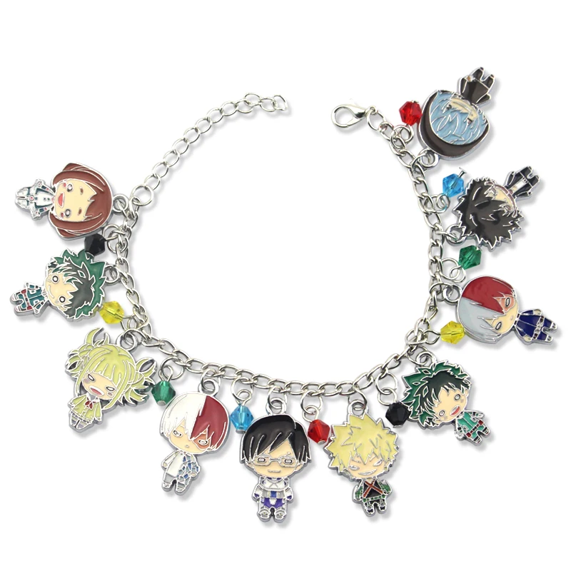 Аниме Мой герой Академия браслет Izuku Midoriya подвеска Boku no Hiro Asui Tsuyu сплав подарок