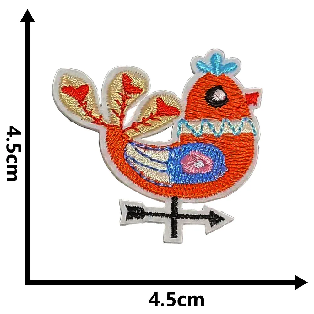 1 шт. Лев Петух Динозавр Слон вышивка латки для ремонта сумки, куртки, джинсов, картинки с мультфильмами, накрепляемые утюгом, клей-стикер на одежде.