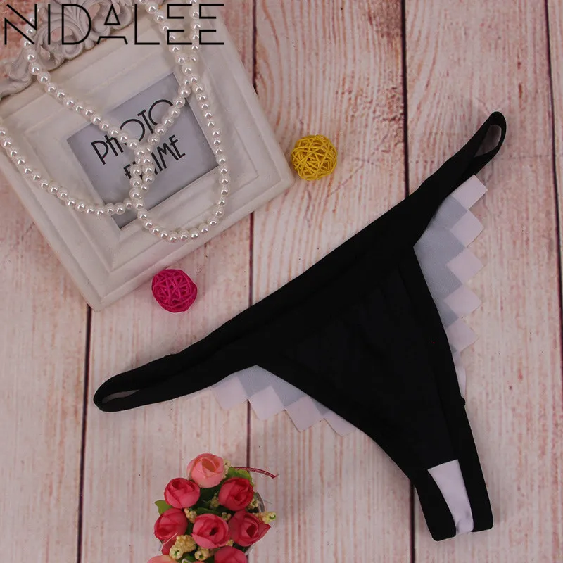 Раздельные бикини из двух частей трусики стринги топ распродажа однотонный