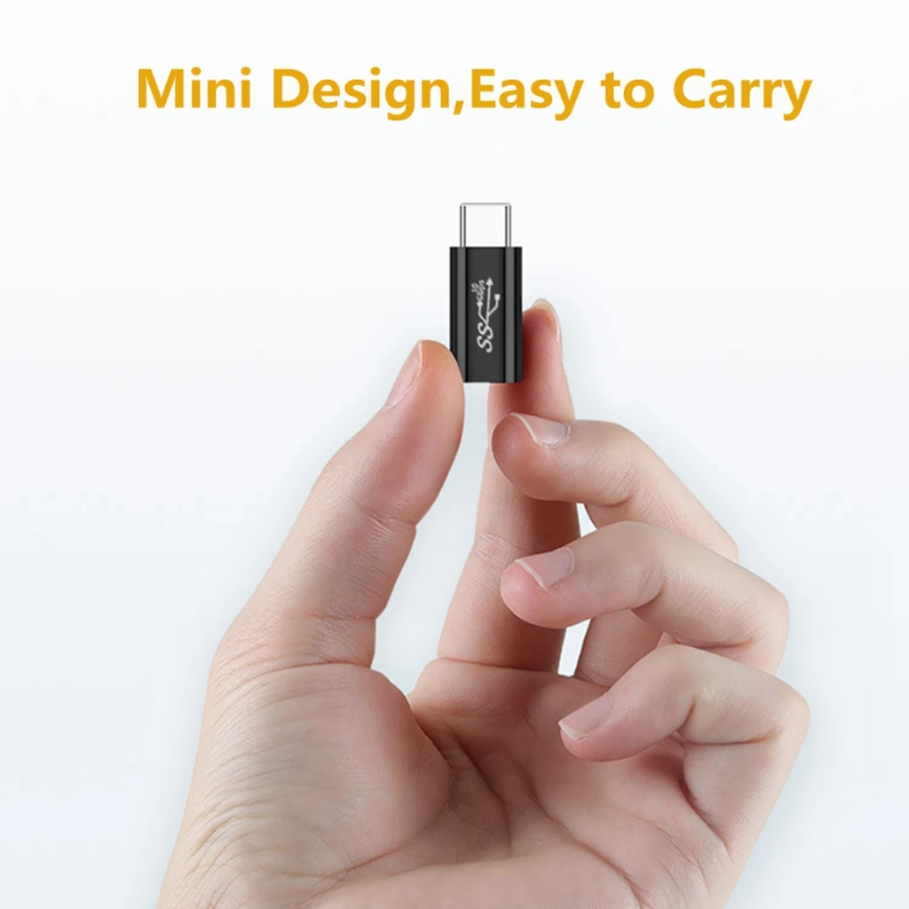 Адаптер USB 3 1 Type C конвертер Мама-папа 10 Гбит/с разъем для зарядки и передачи данных