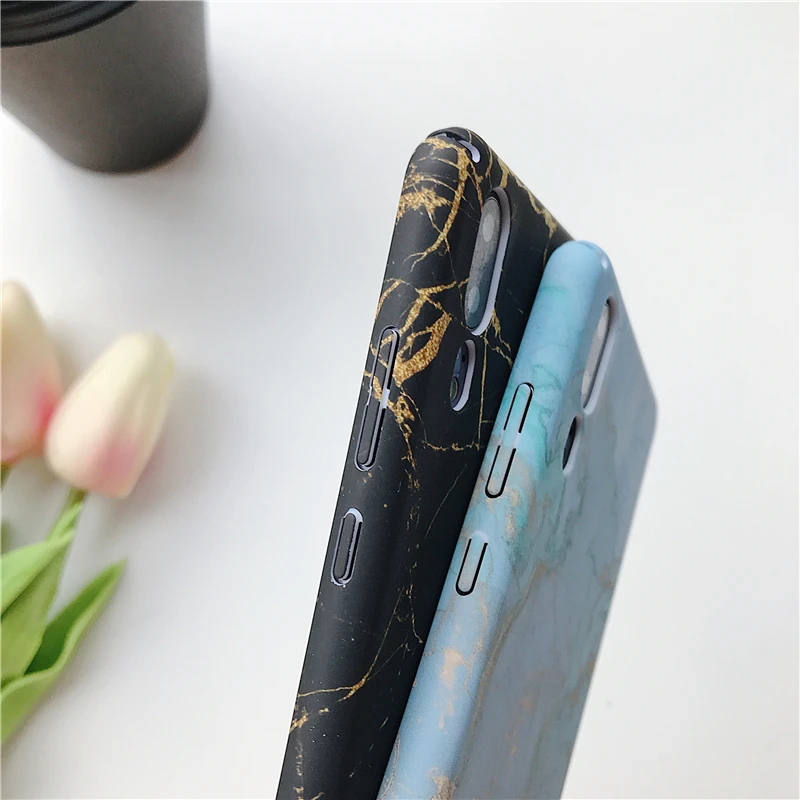 Чехол Kexin для Huawei Nova 4 PSmart 2019 роскошный мраморный чехол из золотой фольги P20 Mate20 Pro