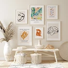 Постер матиссе-, Картина на холсте, выставочный постер матиссе, абстрактные настенные картины, современный декор дома