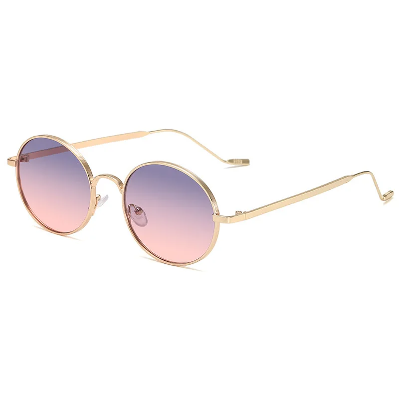 

Thin Metal Frame Women Men Sunglasses Steampunk Round Glasses Vintage Retro Sun Galsses 2021 Eyewear Shades UV400 Gafas De Sol