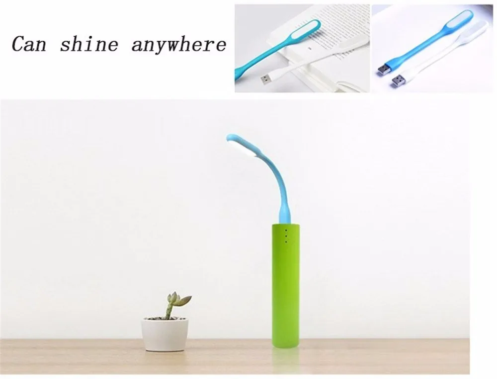 Timethinker Mini USB светодиодная переносная настольная лампа гаджеты умная Читальная лампа USB для Xiaomi внешнего аккумулятора ноутбука компьютера ноутбука