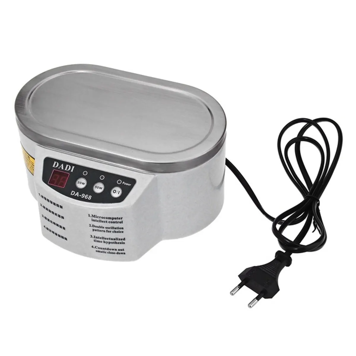 

50W 600ML Mini Ultrasonic Cleaner Jewelry Glasses Circuit Board Cleaning Machine Intelligent Control Ultrasonic Cleaner Bath