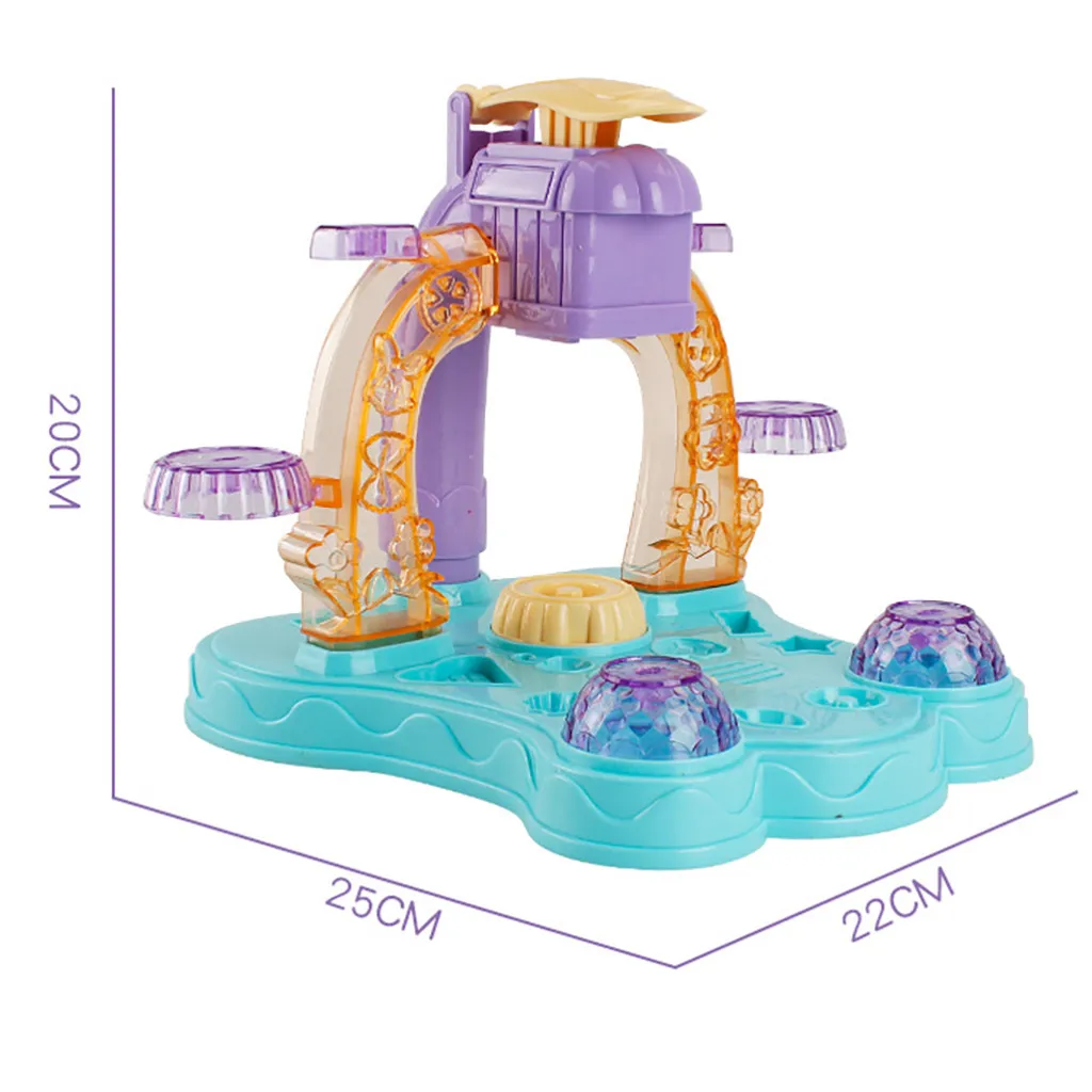 Детский креативный 3D пазл Музыкальный аппарат для мороженого набор цветной