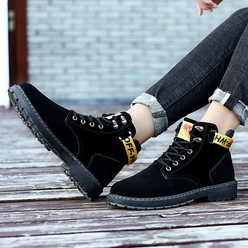 Мужские классические ботинки челси TaoBo ботильоны из натуральной кожи простые