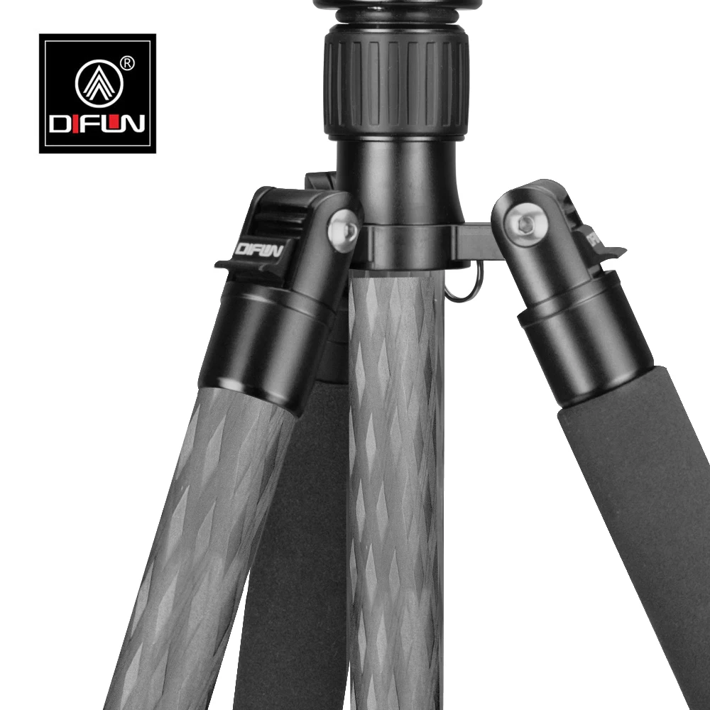 DIFUN портативная фотография Tripode para Camara Canon Dslr Профессиональный карбоновый Стенд 4