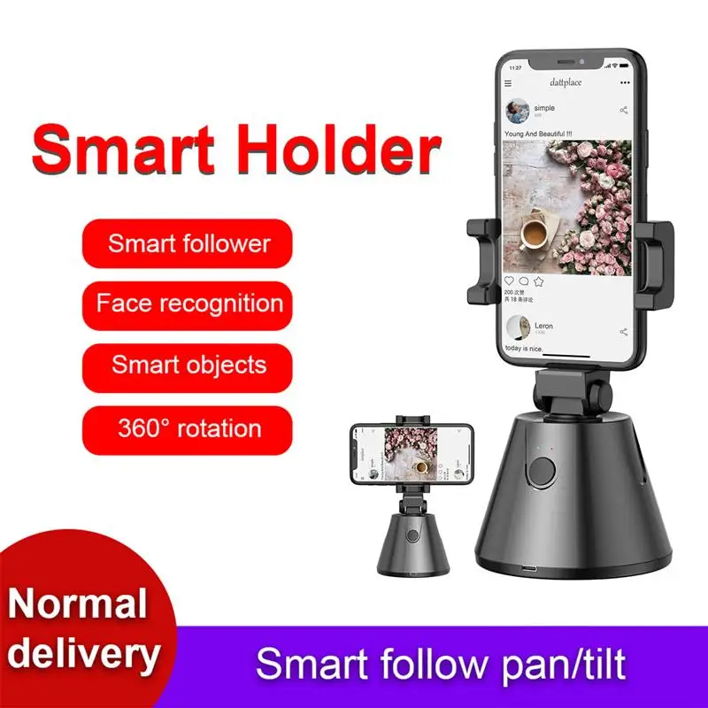 Smart Bluetooth Face Tracking Selfie Stick Gimbal 360 Degree Rotation Self-Timer For Youtube Vlog Live Streaming Phone Holder enlarge