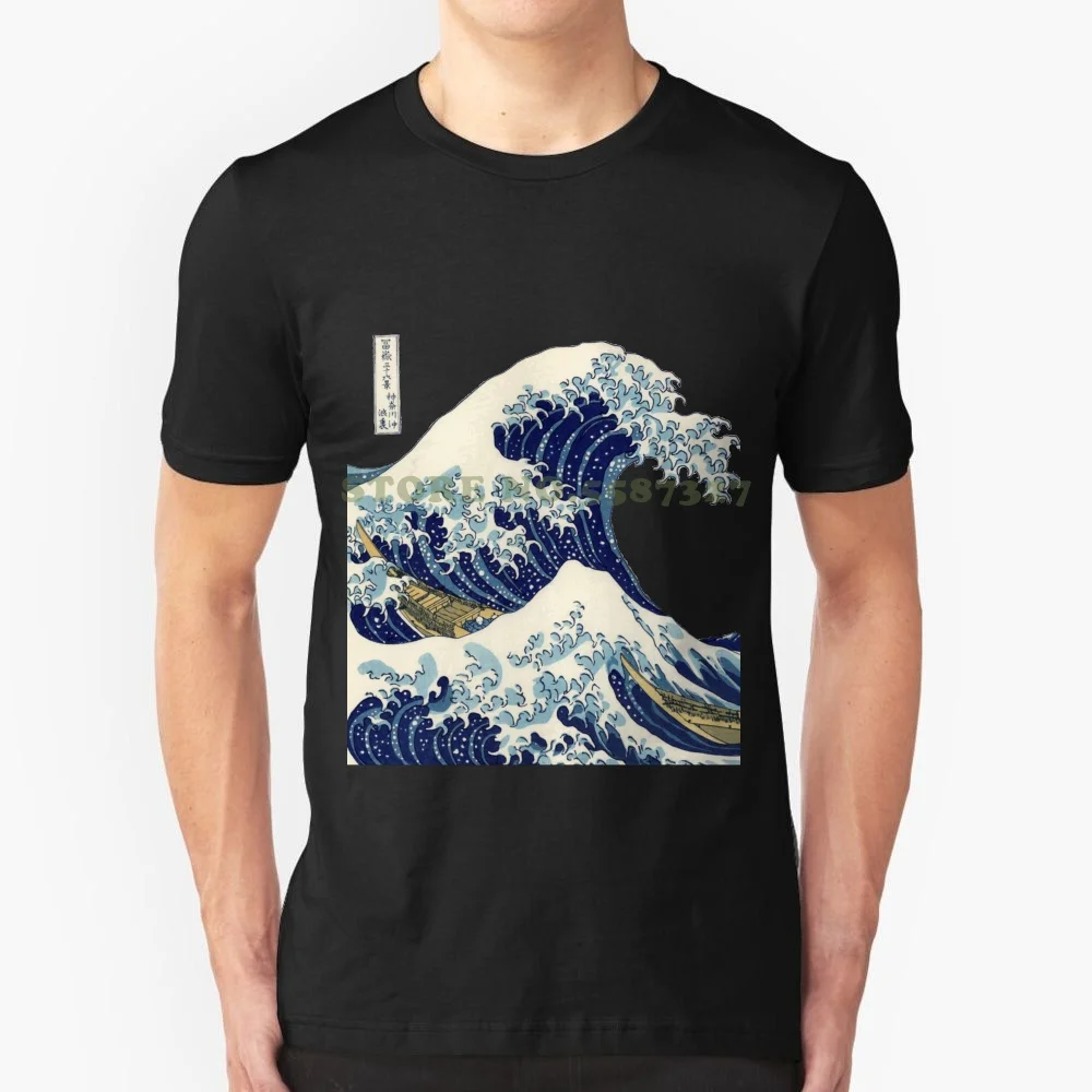 Прозрачная Футболка The Great Wave Off Kanagawa для мужчин и женщин | Мужская одежда