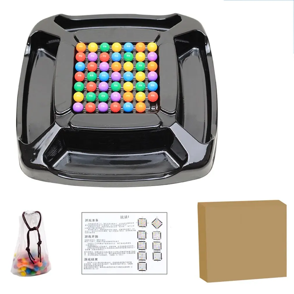 

Rainbow Ball Matching Game Board Games Board Games Parent-Child Interaction Childrens Treasure Childhood Educational Toys