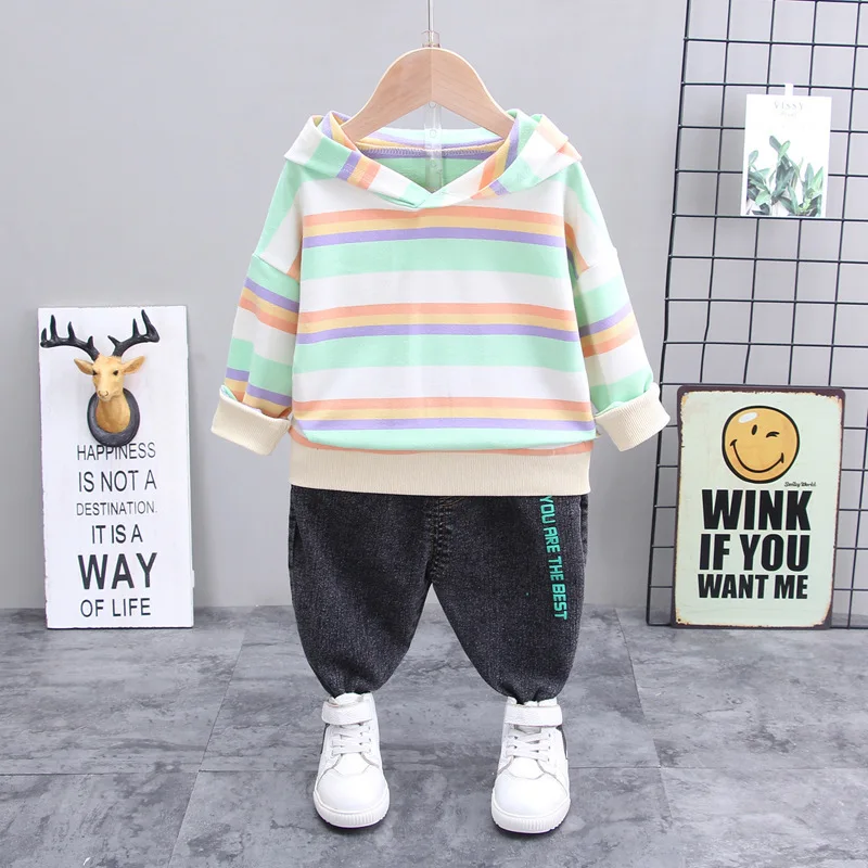 Новинка весенне-осенняя одежда для маленьких девочек детские хлопковые