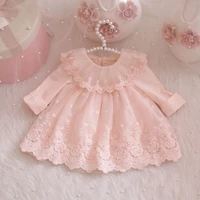 girls autumn dresses princess wedding ball gown dress baby girl birthday baptism princess lace dress 0 24 month