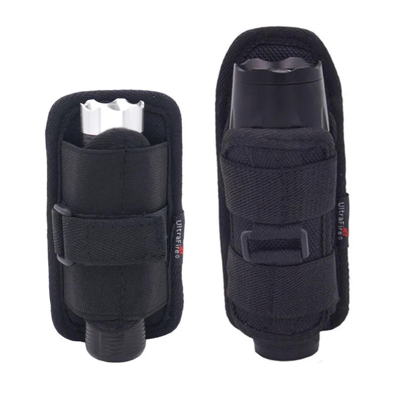 

Tactical 360 Degrees Rotatable Hunting Flashlight Pouch Holster Torch Case For Belt Portable Torch Cover Holder